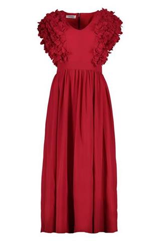 Czerwona sukienka maxi Agnes 85044 - 102191