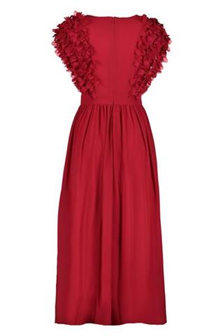 Czerwona sukienka maxi Agnes 85044 - 102251