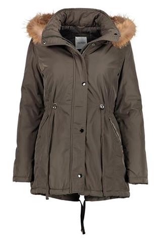 Casualowa kurtka damska khaki 84097 - 103641