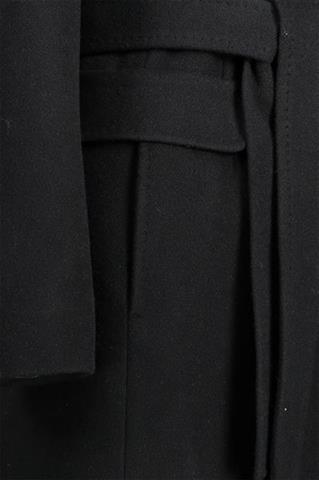Czarny płaszcz damski wełniany Donna Tuch 84014 - 103711