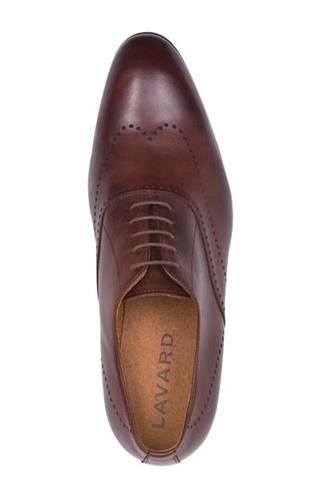 Brązowe buty męskie oksfordy Lavard Ceremony 72822 - 11561