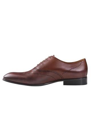 Brązowe buty męskie oksfordy Lavard Ceremony 72822 - 11571
