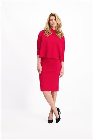Czerwony sweter damski 85055 - 119751