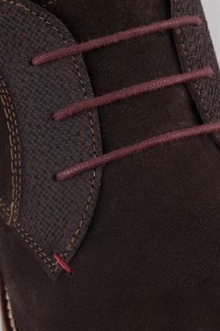 Brązowe buty za kostkę 72843 - 12141
