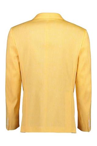 Lniana marynarka męska Rose Ecco Yellow 46060 - 123921