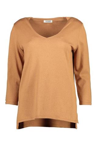 Brązowy sweter damski 85152 - 128721
