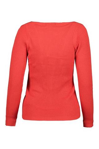 Czerwony sweter damski Sara 85154 - 128861