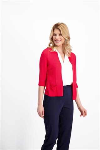 Czerwony kardigan damski Ala 85156 - 128961