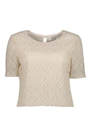 Elegancka bluzka écru Ella Carson 83746 - 129761