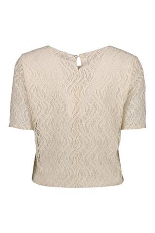 Elegancka bluzka écru Ella Carson 83746 - 129781