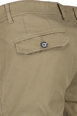 Beżowe spodnie męskie Chinos PBT 60106 - 134381