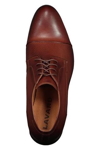 Brązowe buty męskie wizytowe Burgos 73190 - 136791