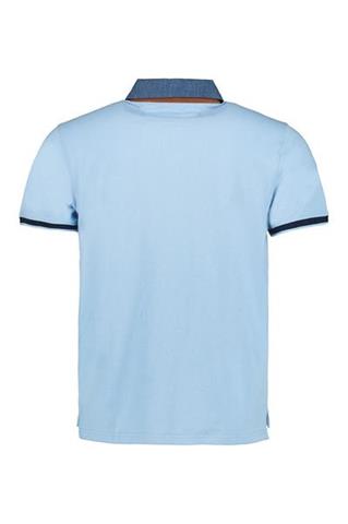 Błękitna koszulka polo 73867 - 139191