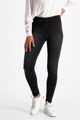 Spodnie jeansowe damskie z przetarciami Venar 84104 - 143371