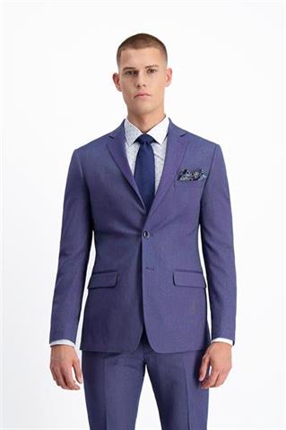 Garnitur męski w mikro wzór Mix&Match (253) marynarka - 148951
