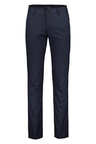 Granatowe spodnie w mikro wzór Chinos Lester 64561 - 149491