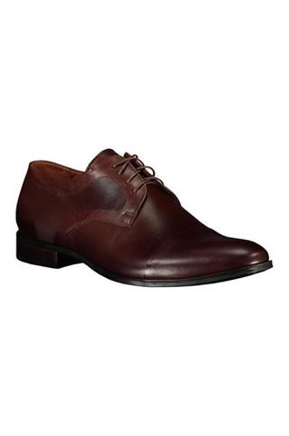 Brązowe buty ze skóry 73195 - 154331