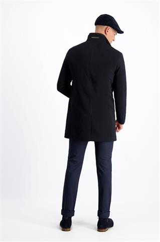 Czarny płaszcz zimowy Graciano Ming Black 23525 - 154821