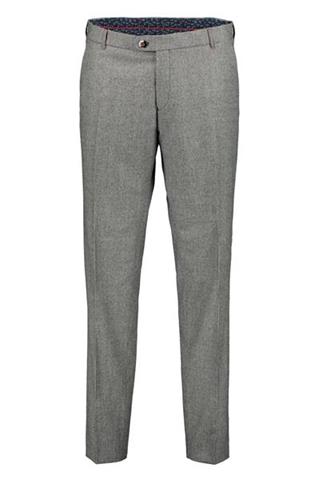 Spodnie męskie w pepitkę Chinos Woll 64441 - 162951