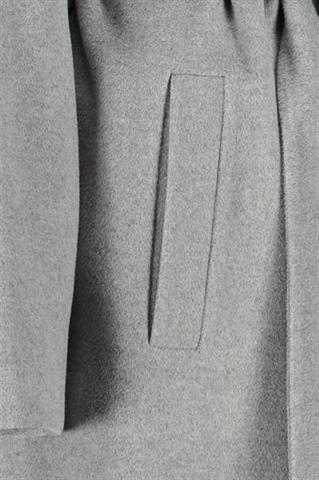 Szary płaszcz damski J-Rodo 84435 - 163801