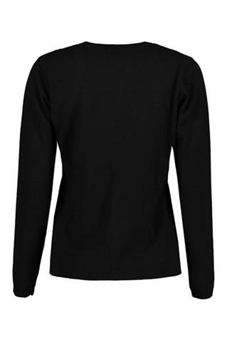 Czarny sweter damski 85407 - 164211
