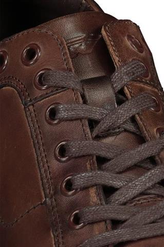 Brązowe sneakersy ze skóry Wojas 73246 - 169911