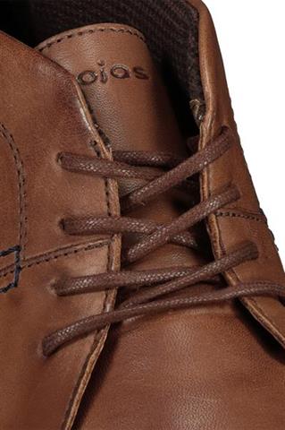 Brązowe buty męskie do kostki Wojas 73244 - 173451