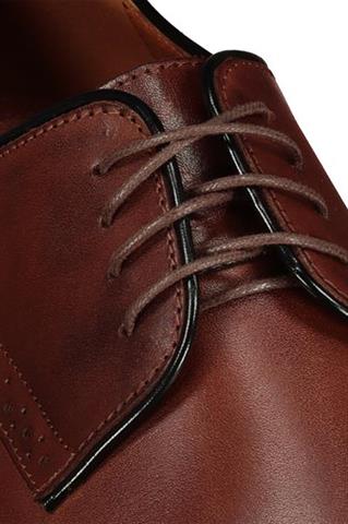 Brązowe buty męskie eleganckie 73254 - 174301
