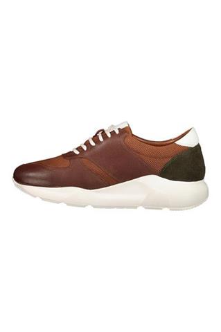 Brązowe sneakersy męskie 73966 - 180511