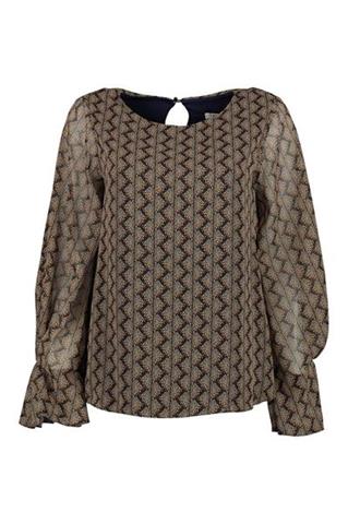 Zwiewna bluzka we wzory Adila 85428 - 181321