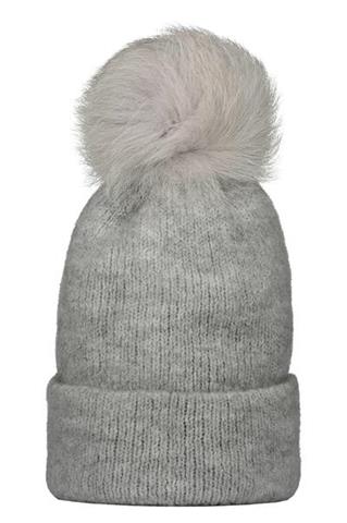 D80002.CZAPKA.T-SZARA.POMPON-23-12.85591 - 190341