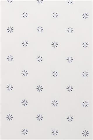 Biała koszula w granatowy wzór 93155 - 203691
