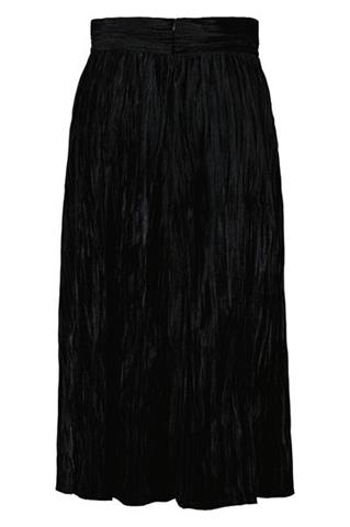 Czarna spódnica midi 58033 - 210811