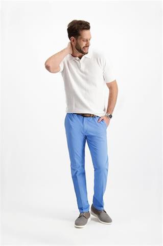 Białe męskie polo 73883 - 234151