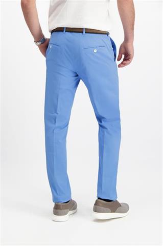 Niebieskie spodnie męskie chinos 60161 - 234201