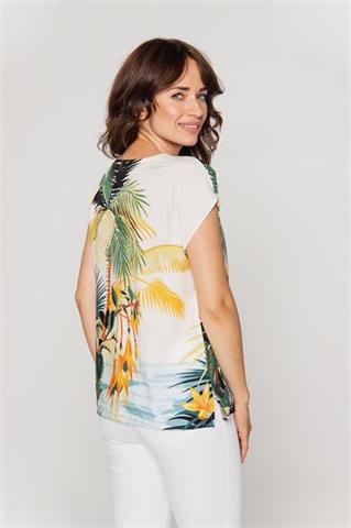 Bluzka damska o kroju kimono 58228 - 241701