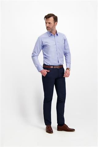 Granatowe spodnie męskie chinos 64584 - 244091