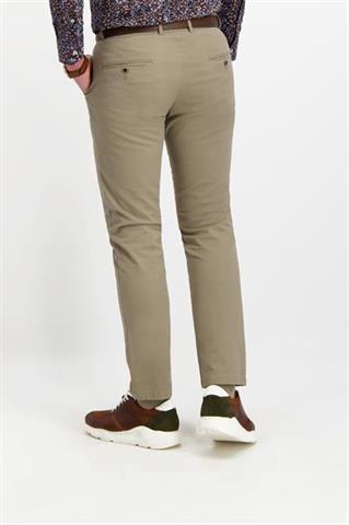 Beżowe spodnie chinos 64582 - 247511