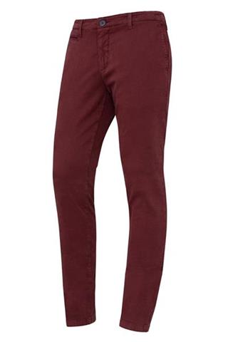 Bordowe spodnie Chinos PBT 60121 - 27691