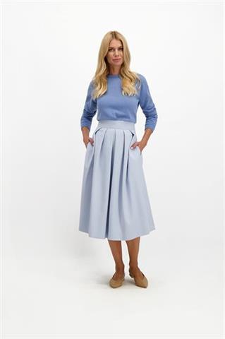 Elegancka spódnica midi 85558 - 279931