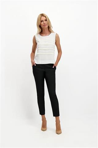 Elegancka biała bluzka 84687 - 286601