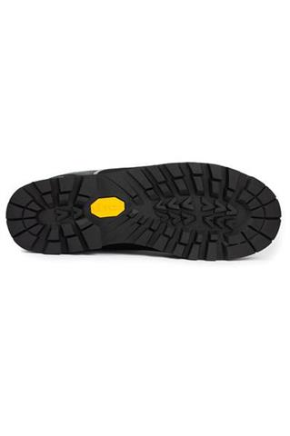 Szare buty outdoorowe męskie z czerwonymi elementami 58469 - 289441