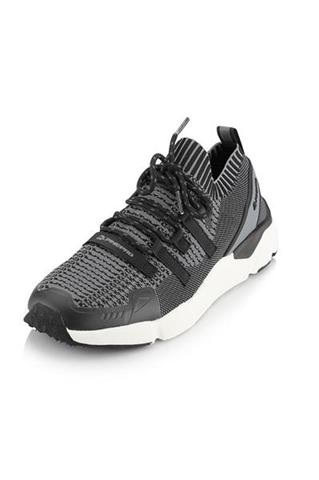 Szare sneakersy męskie z miękką cholewką 58466 - 290831