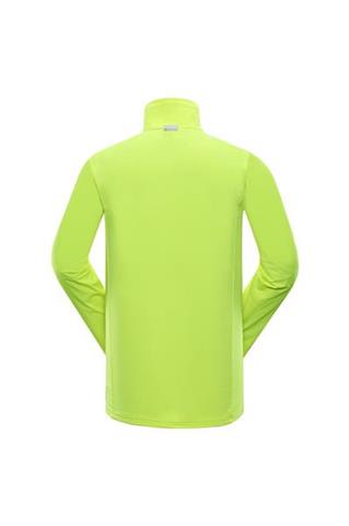 Żółta bluza męska ze stójką 58387 - 291471