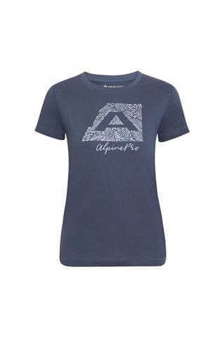 Niebieski t-shirt damski z krótkim rękawem 58309 - 294671