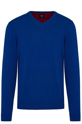 Chabrowy sweter V-Neck 72754 - 29721