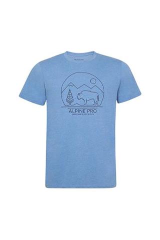Niebieski t-shirt męski 58362 - 297831