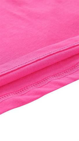 Bawełniany t-shirt dziecięcy w różowym kolorze 58457 - 299801