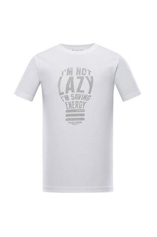 Biały t-shirt męski z bawełny organicznej 58380 - 300941