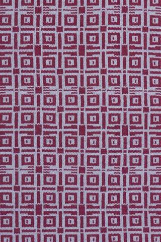 Bordowy szal we wzory 72962 - 30601